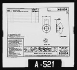 Manufacturer's drawing for Packard Packard Merlin V-1650. Drawing number 621854