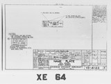 Manufacturer's drawing for Chance Vought F4U Corsair. Drawing number 41122