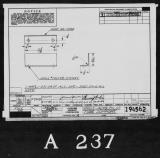 Manufacturer's drawing for Lockheed Corporation P-38 Lightning. Drawing number 194562
