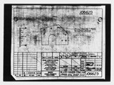 Manufacturer's drawing for Beechcraft AT-10 Wichita - Private. Drawing number 106629