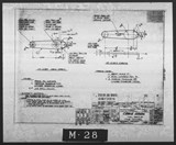 Manufacturer's drawing for Chance Vought Aircraft Inc. F4U Corsair. Drawing number 10185