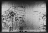 Manufacturer's drawing for North American Aviation B-25 Mitchell Bomber. Drawing number 98-517009