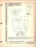 Manufacturer's drawing for Generic Parts - Aviation Standards. Drawing number and10216
