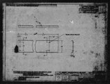 Manufacturer's drawing for North American Aviation B-25 Mitchell Bomber. Drawing number 98-733157