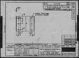 Manufacturer's drawing for North American Aviation B-25 Mitchell Bomber. Drawing number 62B-315429