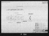 Manufacturer's drawing for North American Aviation B-25 Mitchell Bomber. Drawing number 108-61185