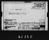Manufacturer's drawing for North American Aviation B-25 Mitchell Bomber. Drawing number 108-588193