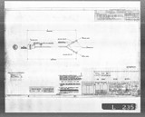 Manufacturer's drawing for Bell Aircraft Corporation P-39 Airacobra. Drawing number 33-769-051