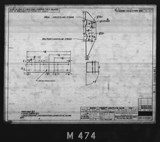 Manufacturer's drawing for North American Aviation B-25 Mitchell Bomber. Drawing number 98-52591