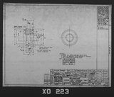 Manufacturer's drawing for Chance Vought F4U Corsair. Drawing number 41103