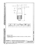Manufacturer's drawing for Generic Parts - Aviation General Manuals. Drawing number AN3134
