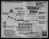 Manufacturer's drawing for North American Aviation B-25 Mitchell Bomber. Drawing number 98-61173