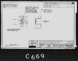 Manufacturer's drawing for Lockheed Corporation P-38 Lightning. Drawing number 201136