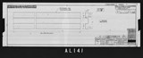 Manufacturer's drawing for North American Aviation B-25 Mitchell Bomber. Drawing number 62B-310654