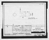 Manufacturer's drawing for Boeing Aircraft Corporation B-17 Flying Fortress. Drawing number 21-9593