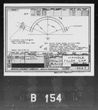 Manufacturer's drawing for Boeing Aircraft Corporation B-17 Flying Fortress. Drawing number 1-19667