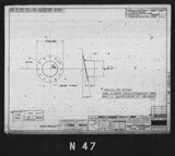 Manufacturer's drawing for North American Aviation B-25 Mitchell Bomber. Drawing number 98-65027
