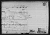 Manufacturer's drawing for North American Aviation B-25 Mitchell Bomber. Drawing number 108-51138