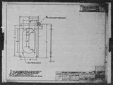 Manufacturer's drawing for North American Aviation B-25 Mitchell Bomber. Drawing number 98-517060