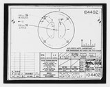 Manufacturer's drawing for Beechcraft AT-10 Wichita - Private. Drawing number 104402
