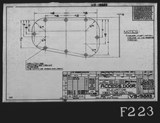 Manufacturer's drawing for Chance Vought F4U Corsair. Drawing number 19883