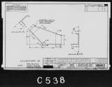 Manufacturer's drawing for Lockheed Corporation P-38 Lightning. Drawing number 198965