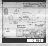 Manufacturer's drawing for Bell Aircraft P-39 Airacobra. Drawing number 33-515-043