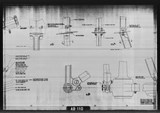 Manufacturer's drawing for North American Aviation B-25 Mitchell Bomber. Drawing number 98-33001