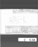 Manufacturer's drawing for Bell Aircraft P-39 Airacobra. Drawing number 33-855-011