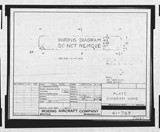 Manufacturer's drawing for Boeing Aircraft Corporation B-17 Flying Fortress. Drawing number 41-768