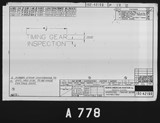 Manufacturer's drawing for North American Aviation P-51 Mustang. Drawing number 102-42190