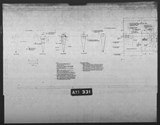 Manufacturer's drawing for Chance Vought F4U Corsair. Drawing number 19830