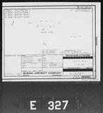 Manufacturer's drawing for Boeing Aircraft Corporation B-17 Flying Fortress. Drawing number 41-8587
