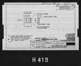 Manufacturer's drawing for North American Aviation B-25 Mitchell Bomber. Drawing number 98-61137