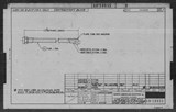 Manufacturer's drawing for North American Aviation B-25 Mitchell Bomber. Drawing number 98-58855