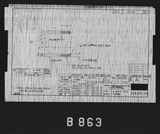 Manufacturer's drawing for North American Aviation B-25 Mitchell Bomber. Drawing number 108-631134