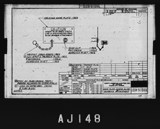 Manufacturer's drawing for North American Aviation B-25 Mitchell Bomber. Drawing number 108-51066