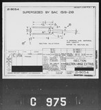 Manufacturer's drawing for Boeing Aircraft Corporation B-17 Flying Fortress. Drawing number 21-9054