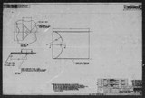 Manufacturer's drawing for North American Aviation B-25 Mitchell Bomber. Drawing number 98-53550