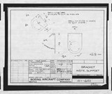 Manufacturer's drawing for Boeing Aircraft Corporation B-17 Flying Fortress. Drawing number 41-651