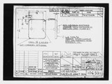 Manufacturer's drawing for Beechcraft AT-10 Wichita - Private. Drawing number 106501