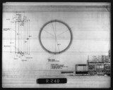Manufacturer's drawing for Douglas Aircraft Company Douglas DC-6 . Drawing number 3485756