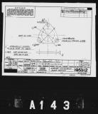Manufacturer's drawing for Lockheed Corporation P-38 Lightning. Drawing number 195312