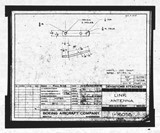 Manufacturer's drawing for Boeing Aircraft Corporation B-17 Flying Fortress. Drawing number 1-16058