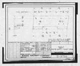 Manufacturer's drawing for Boeing Aircraft Corporation B-17 Flying Fortress. Drawing number 21-9756