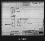 Manufacturer's drawing for North American Aviation B-25 Mitchell Bomber. Drawing number 98-53539