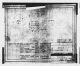 Manufacturer's drawing for Boeing Aircraft Corporation B-17 Flying Fortress. Drawing number 21-5546