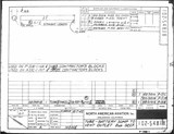 Manufacturer's drawing for North American Aviation P-51 Mustang. Drawing number 102-54818