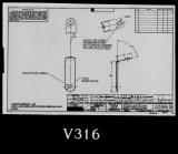 Manufacturer's drawing for Lockheed Corporation P-38 Lightning. Drawing number 203613