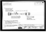 Manufacturer's drawing for Lockheed Corporation P-38 Lightning. Drawing number 195925